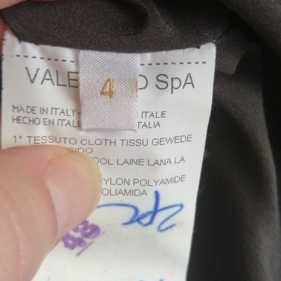 VALENTINO Vintage Tweed Jacket Size 4 - Picture 8 of 9